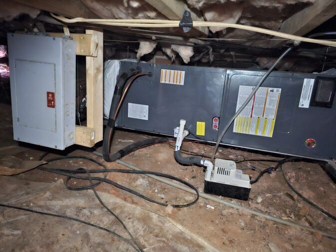 Heating Unit after repair
